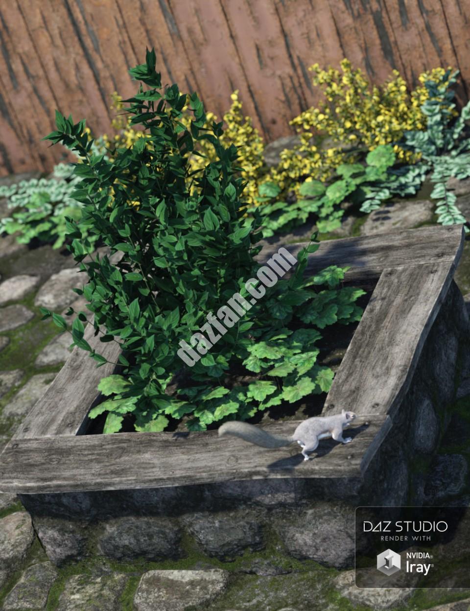 [daz场景] 花园街区-DAZ爱好者