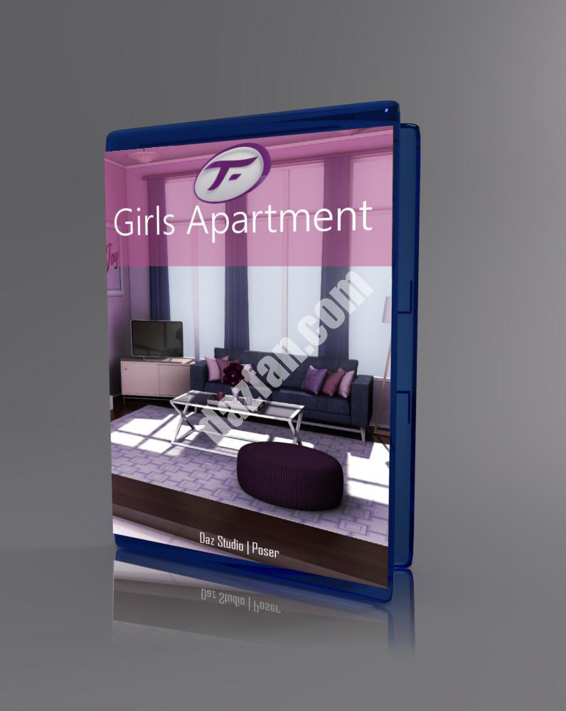 [daz场景] 女生公寓-DAZ爱好者