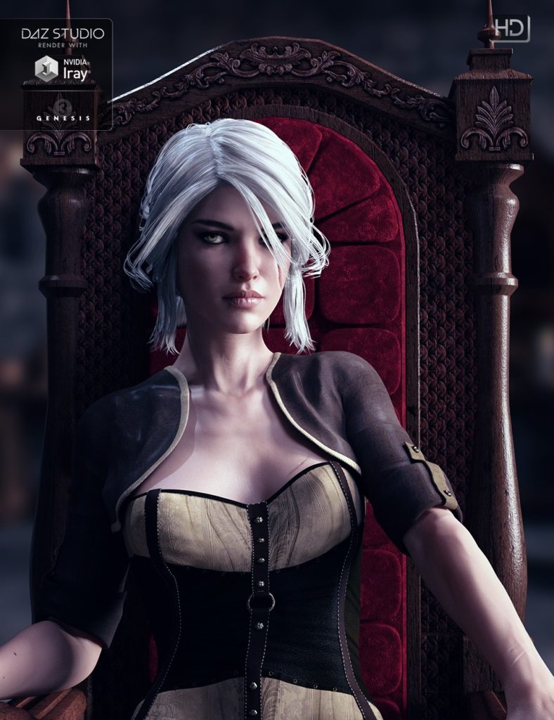 [daz角色] Gwennili HD for Victoria 7-DAZ爱好者