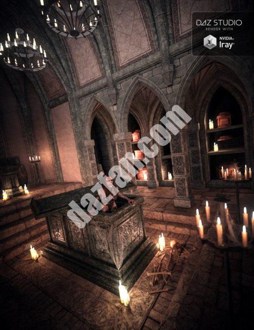 [daz场景] 不朽的地下室-DAZ爱好者