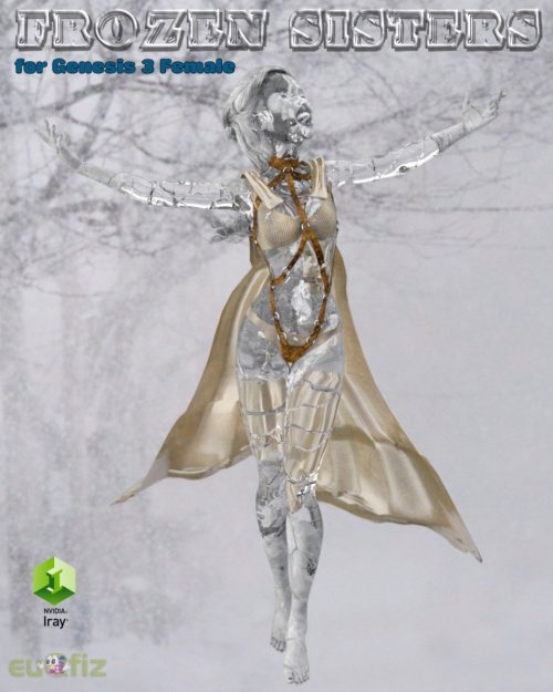 [daz角色] 《创世纪3》中的冷冻姐妹-DAZ爱好者