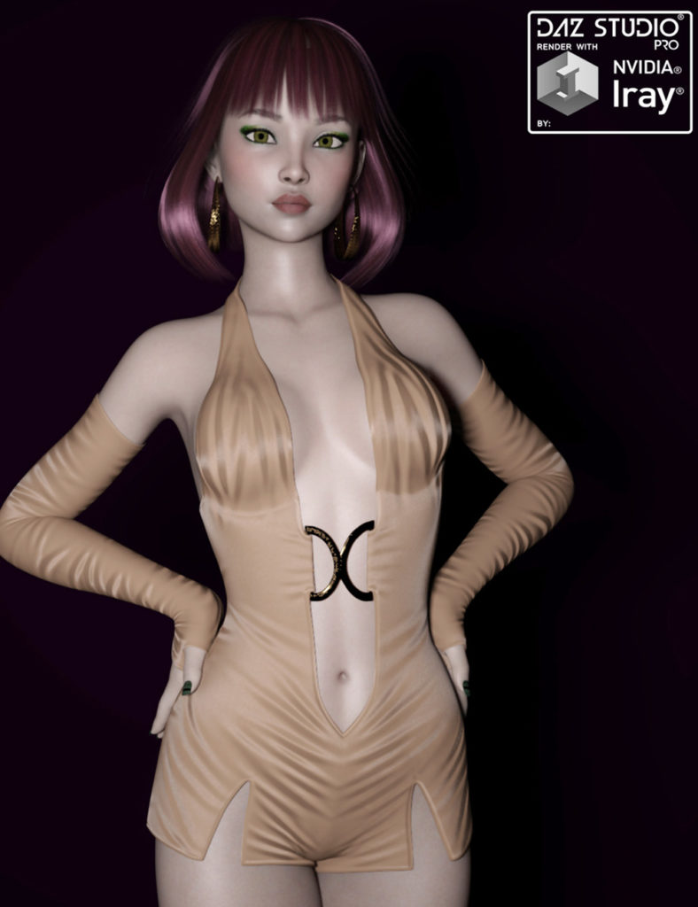 [daz角色] 虹膜为G3F-DAZ爱好者