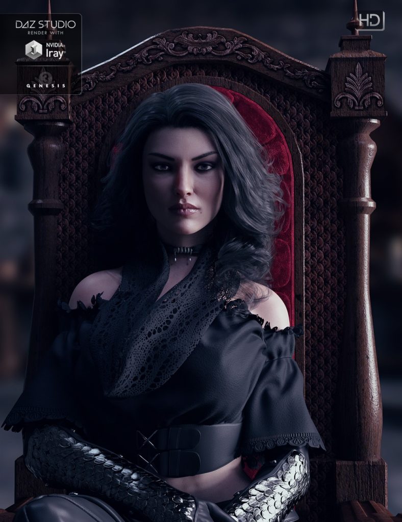 [daz角色] 维多利亚的Jenn HD-DAZ爱好者