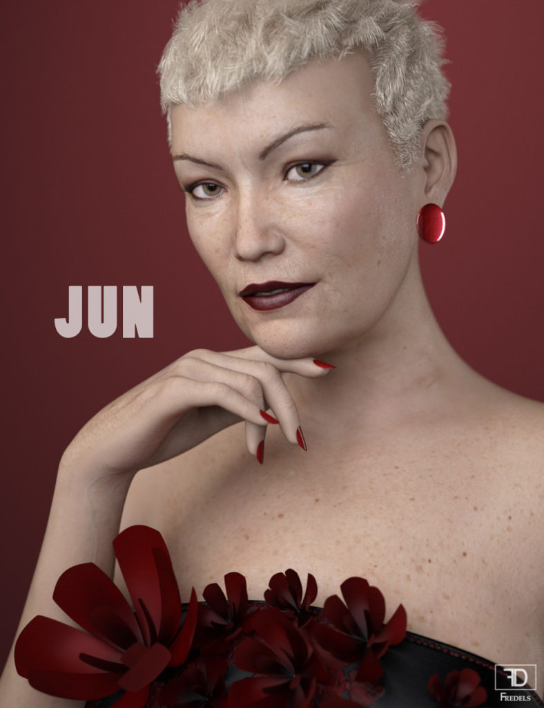 [daz角色] 小君G3F-DAZ爱好者