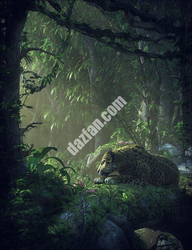 [daz场景] 丛林施工装备-DAZ爱好者