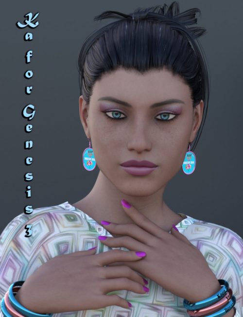 [daz角色] 创世纪3中的Ka-DAZ爱好者