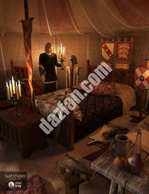 [daz场景] 骑士馆-DAZ爱好者