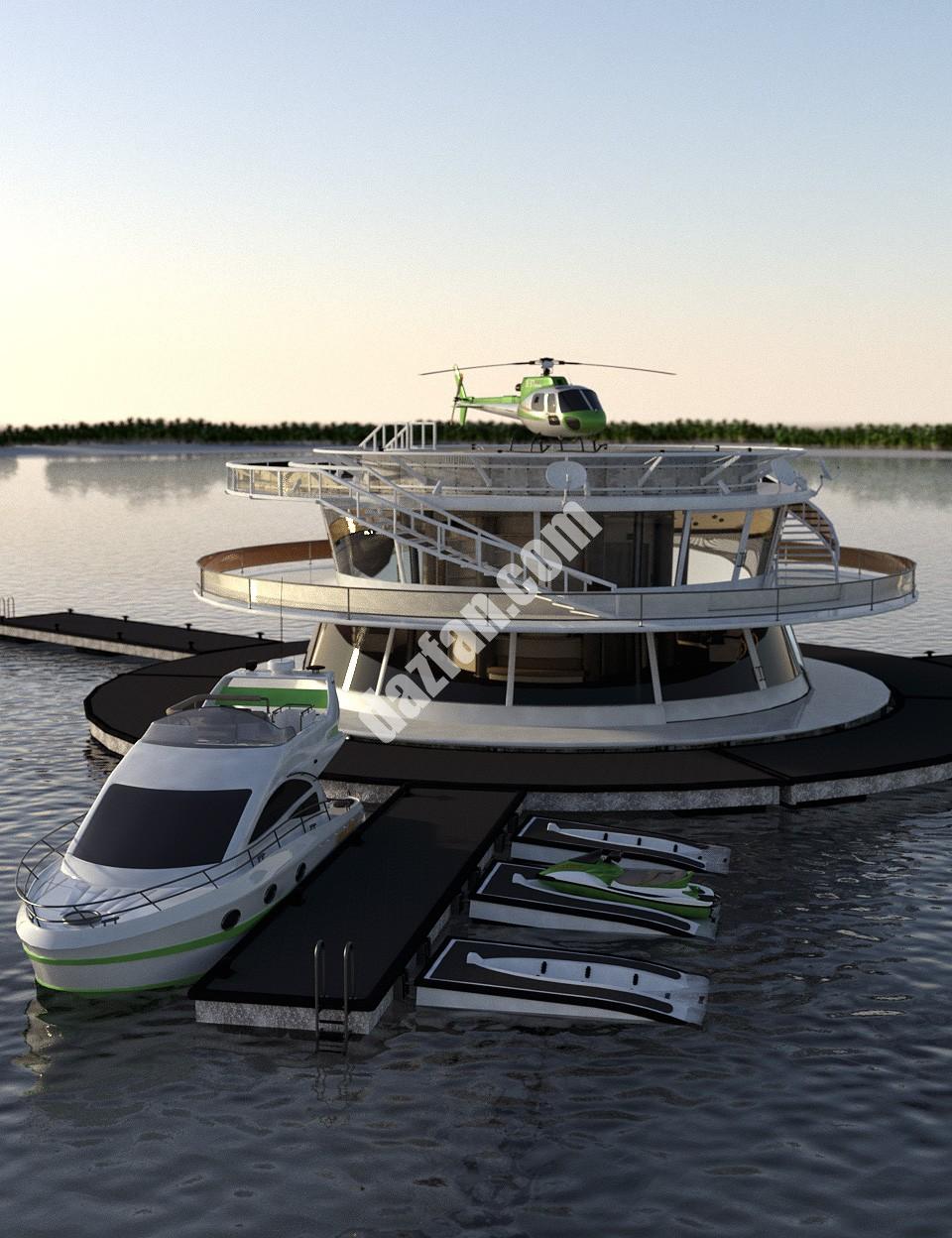 [daz场景] 环礁湖的生活-DAZ爱好者