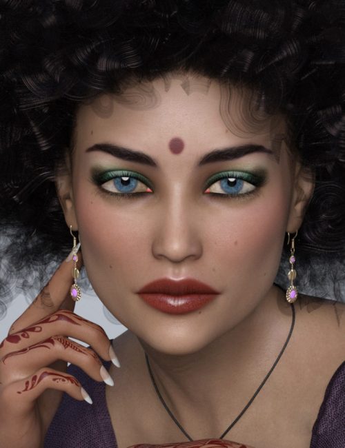 [daz角色] 苛性液葡萄干为G3F-DAZ爱好者