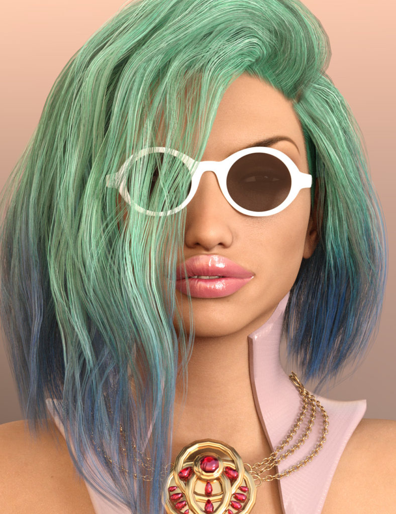 [daz角色] 唇部变形为G3F-DAZ爱好者