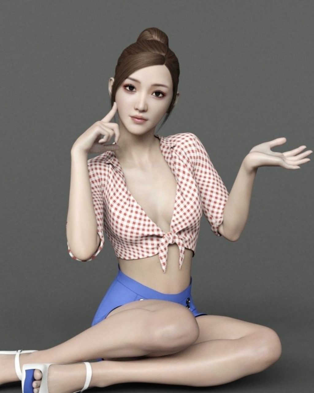 [daz角色] 刘梅，G3F-DAZ爱好者