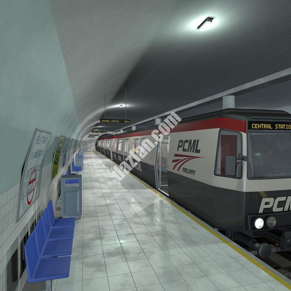 [daz场景] 地铁和地铁站-DAZ爱好者