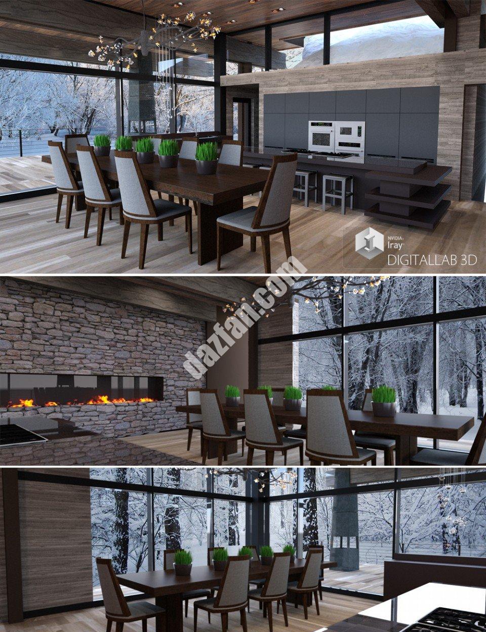 [daz场景] 山房地产-DAZ爱好者