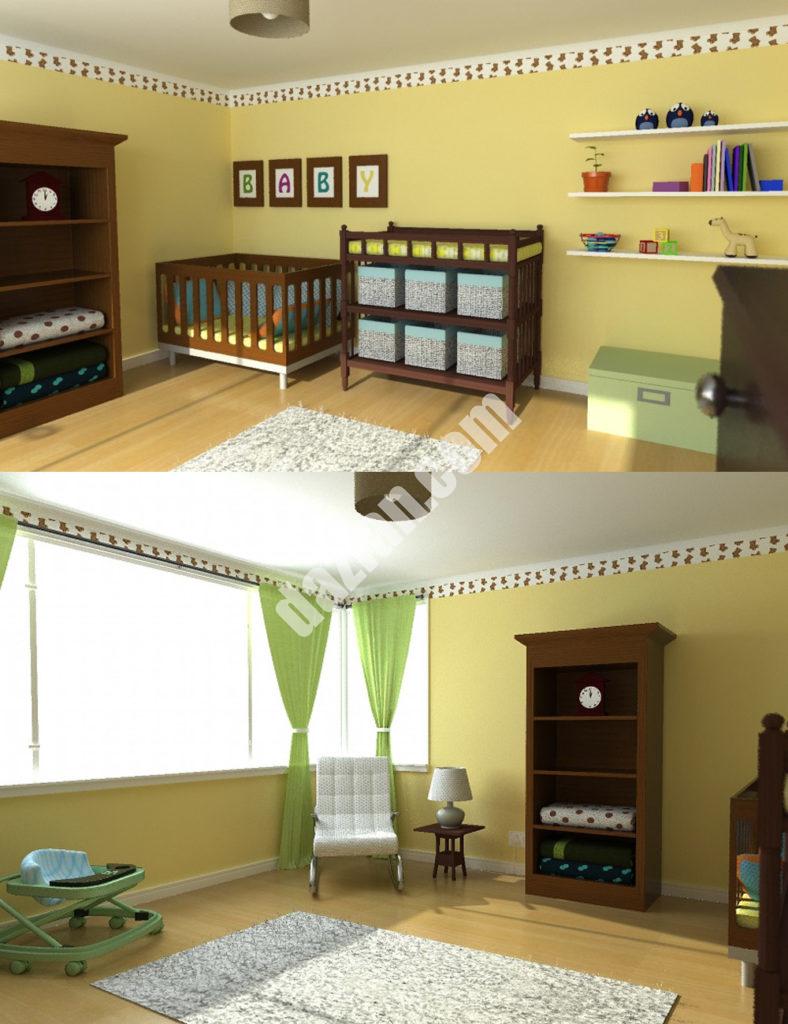 [daz场景] 育婴室-DAZ爱好者