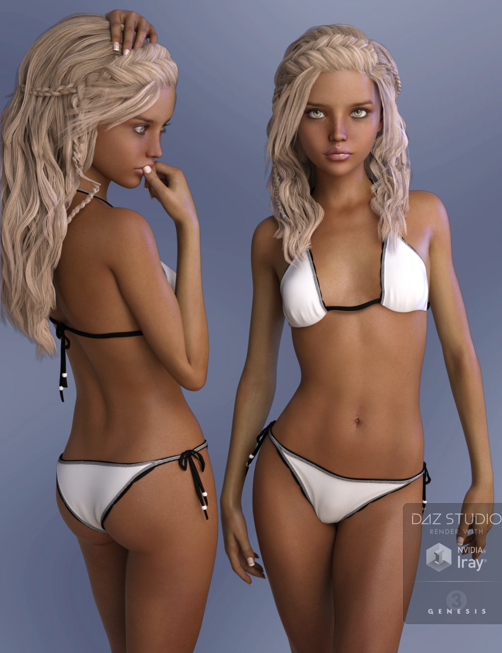 [daz角色] P3D《创世纪3》中的Maria-DAZ爱好者