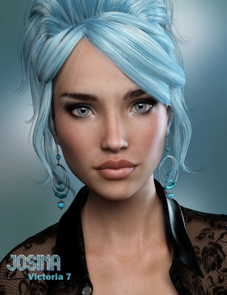 [daz角色] P3D Josina HD为维多利亚7-DAZ爱好者