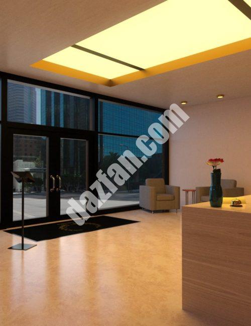 [daz场景] 接待区-DAZ爱好者