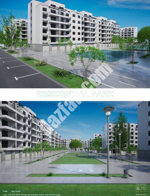 [daz场景] 住宅公园-DAZ爱好者