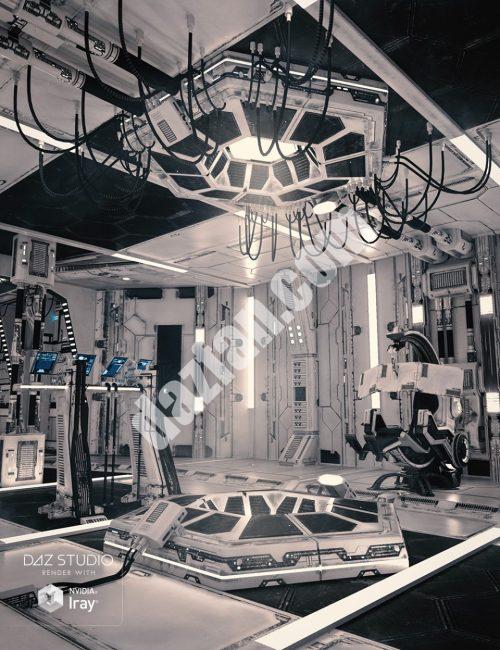 [daz场景] 党卫军控制室-DAZ爱好者