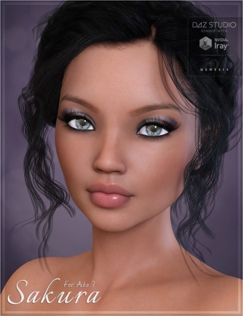 [daz角色] 爱子的樱花-DAZ爱好者