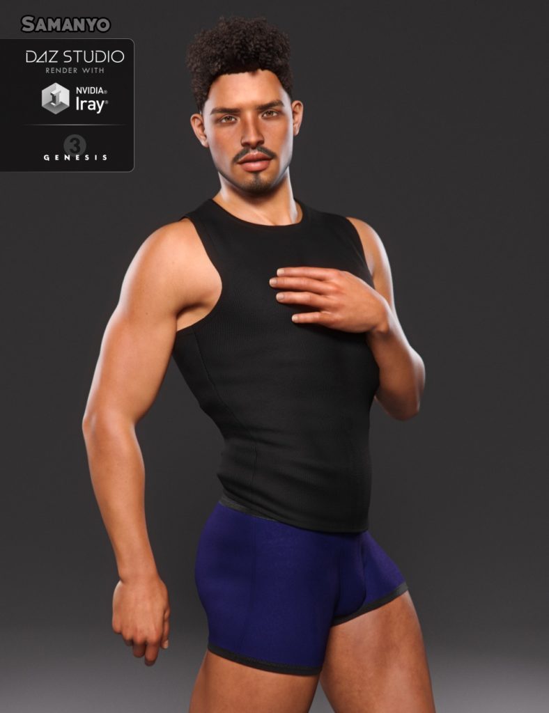 [daz角色] Samanyo代表创世纪3中的男性-DAZ爱好者