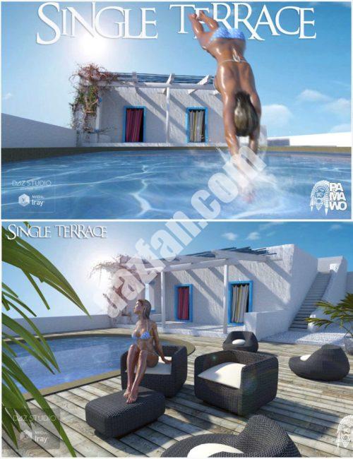 [daz场景] 单一的平台-DAZ爱好者