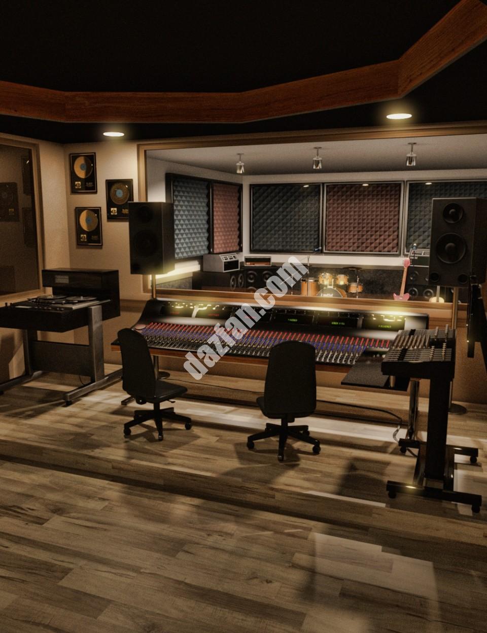 [daz场景] 声音工作室-DAZ爱好者