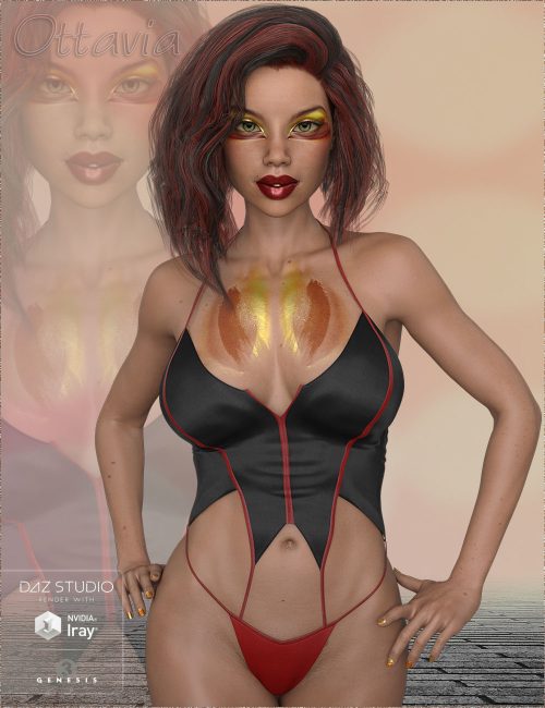 [daz角色] TDT-Ottavia for Monique 7-DAZ爱好者