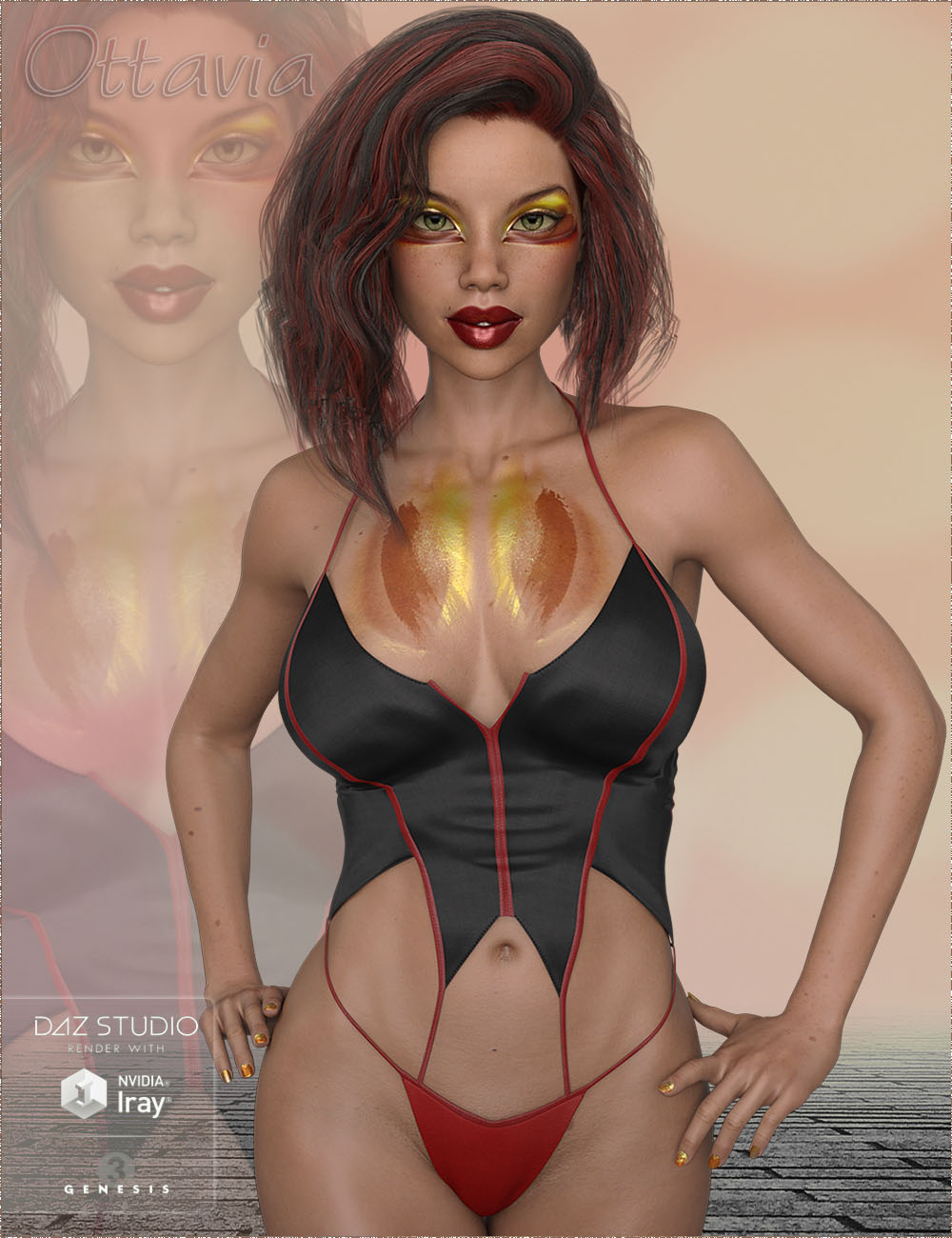 [daz角色] TDT-Ottavia for Monique 7-DAZ爱好者