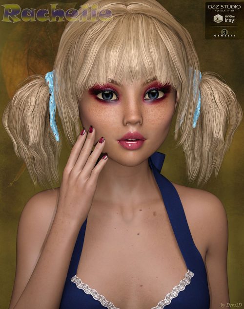 [daz角色] 蕾切尔是创世纪3的女性-DAZ爱好者