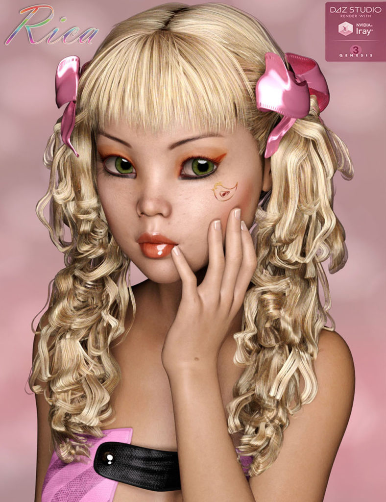 [daz角色] TDT-Rica代表创世纪3的女性-DAZ爱好者