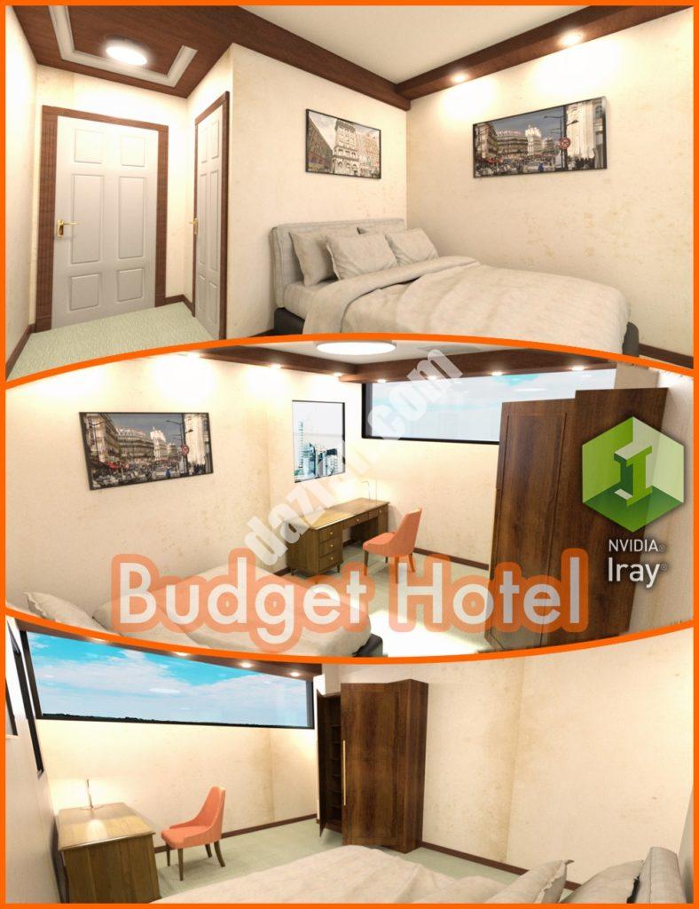 [daz场景] 特斯拉酒店房间-DAZ爱好者