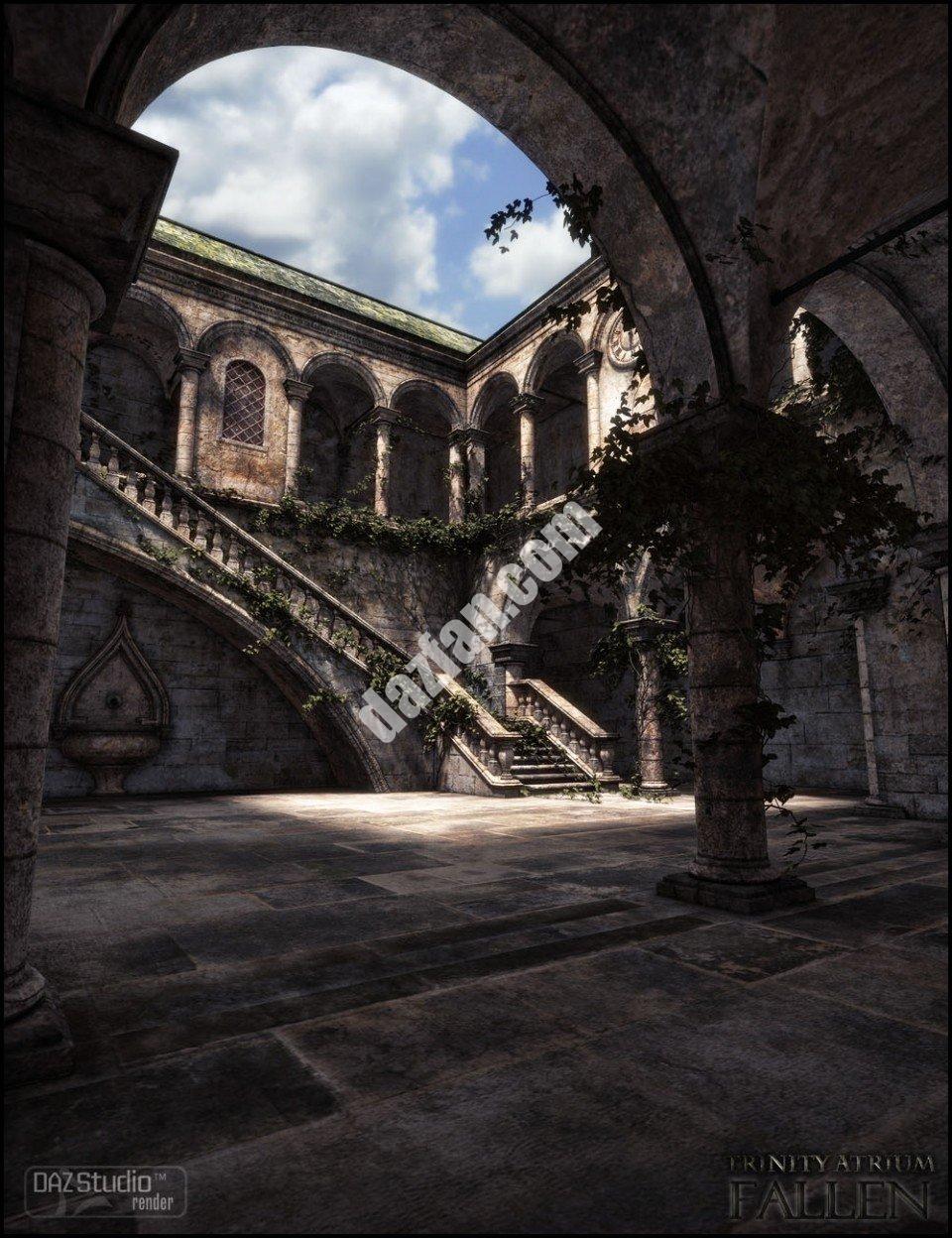 [daz场景] 三一心房下降-DAZ爱好者