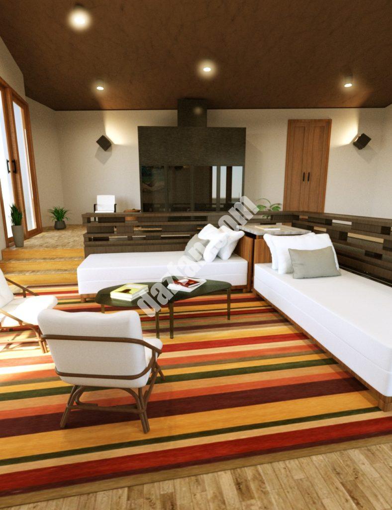 [daz场景] 热带的客厅-DAZ爱好者