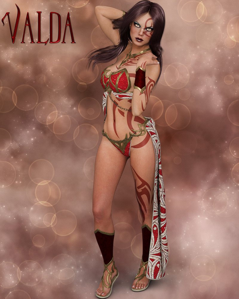 [daz角色] Valda G3-DAZ爱好者