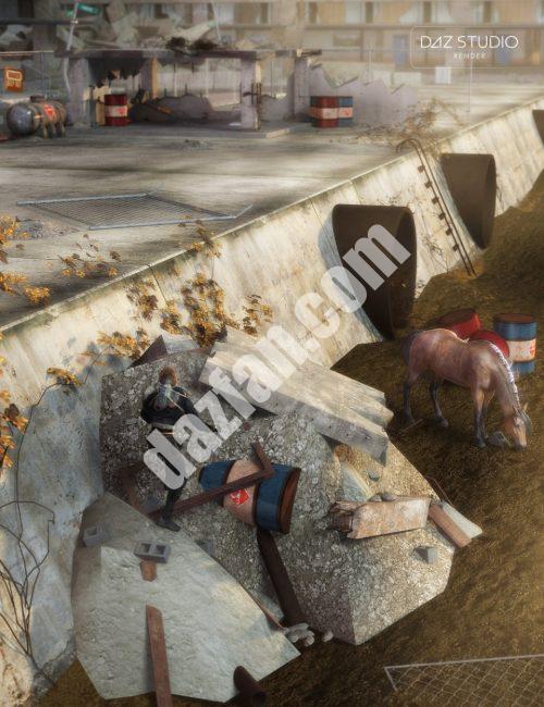 [daz场景] 荒原环境-DAZ爱好者