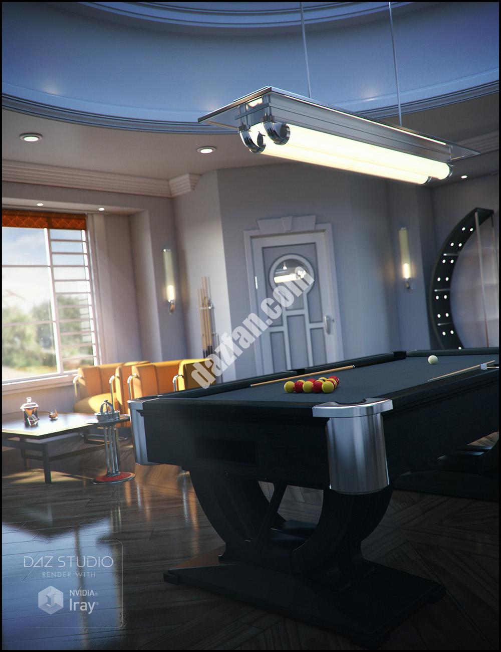 [daz场景] 德科停机时间-DAZ爱好者