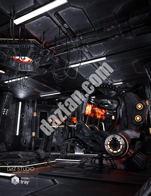 [daz场景] Marcoor控制室老化-DAZ爱好者