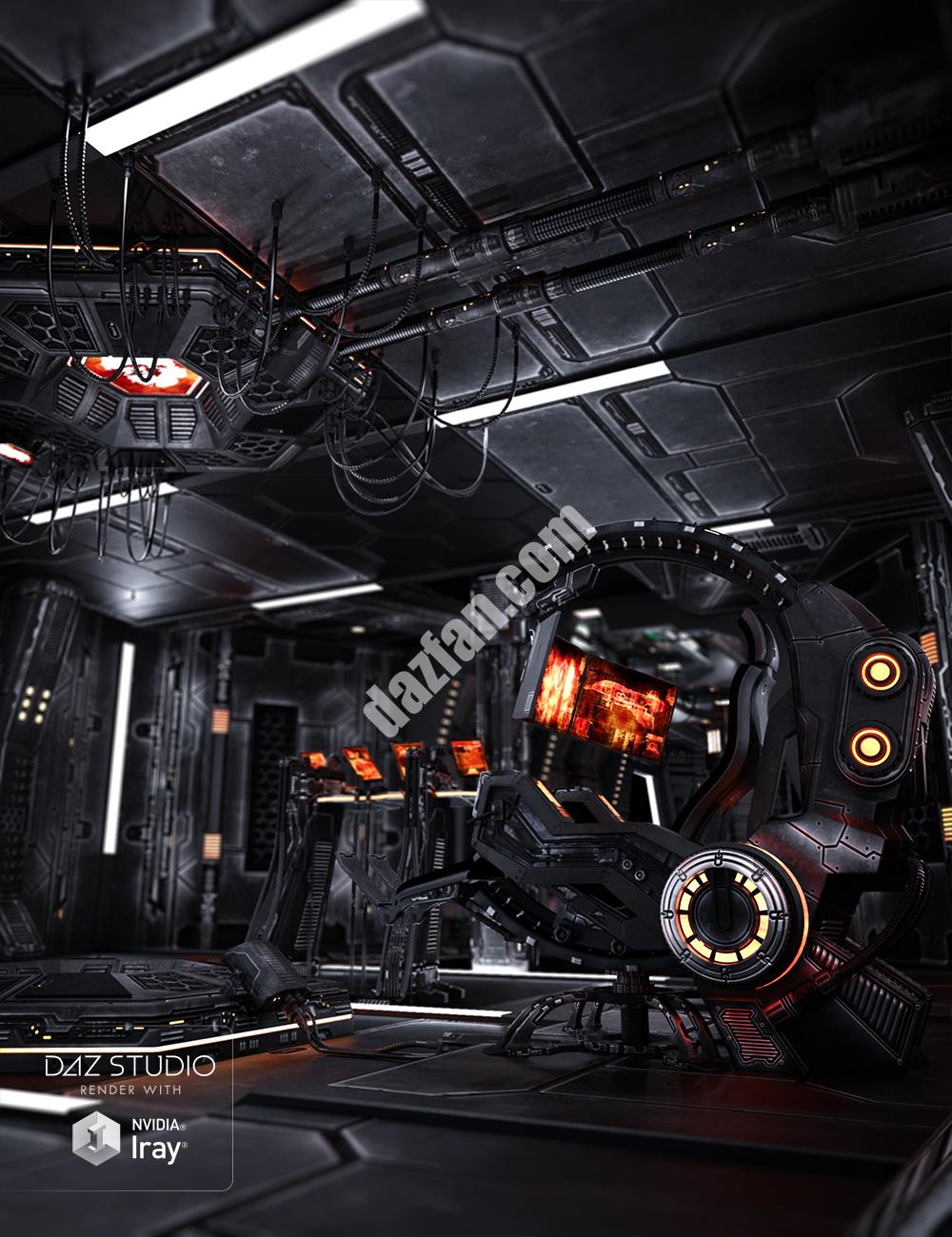 [daz场景] Marcoor控制室老化-DAZ爱好者