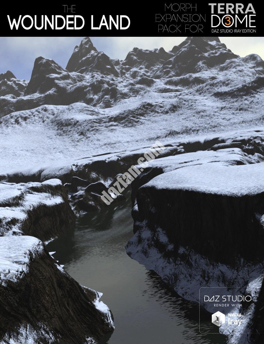 [daz场景] 受伤的土地TerraDome 3-DAZ爱好者