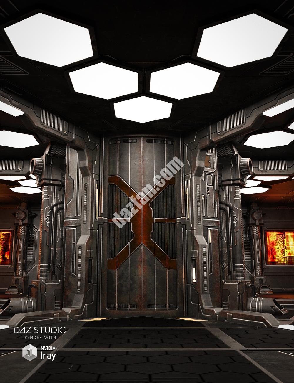 [daz场景] SS Marcoor电梯老化-DAZ爱好者