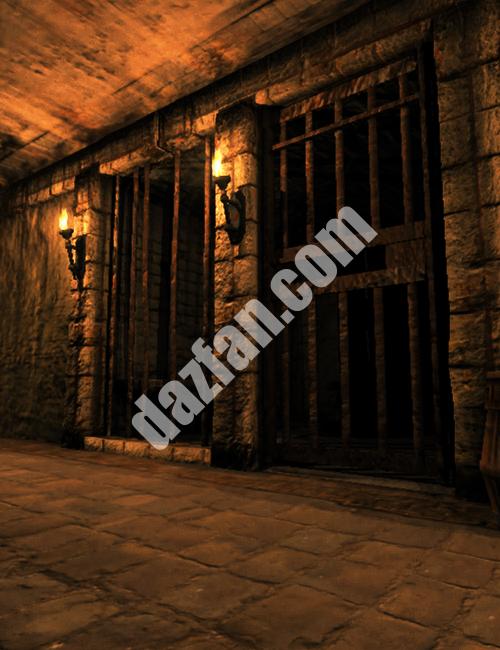 [daz场景] 地牢里-DAZ爱好者