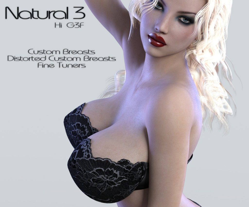 [daz角色] 天然Hi 3g3f-DAZ爱好者