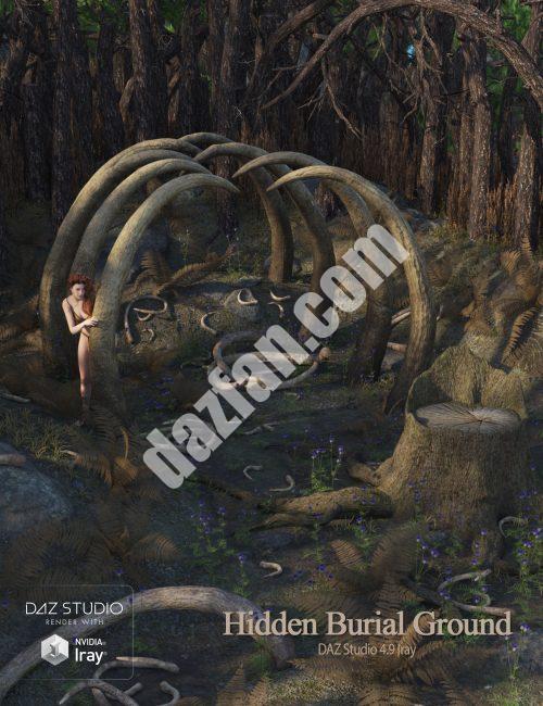 [daz场景] 隐藏的墓地-DAZ爱好者