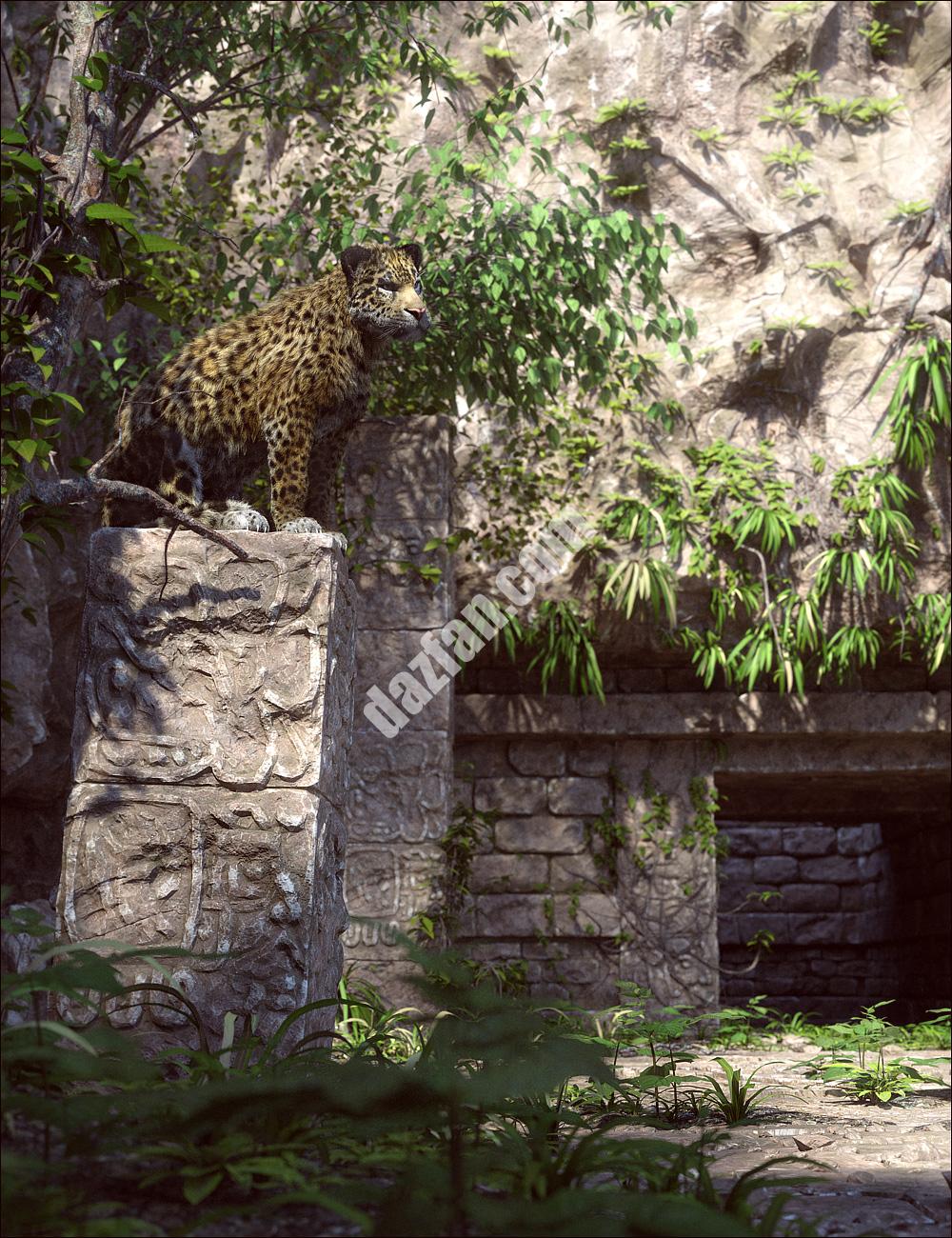 [daz场景] 玛雅遗址-DAZ爱好者