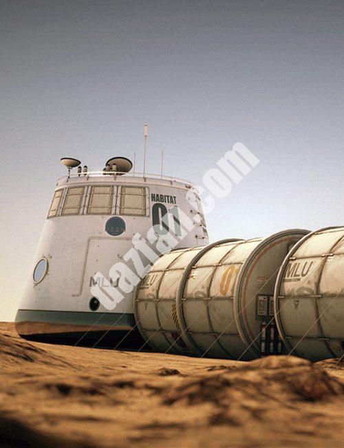 [daz场景] 火星的栖息地-DAZ爱好者