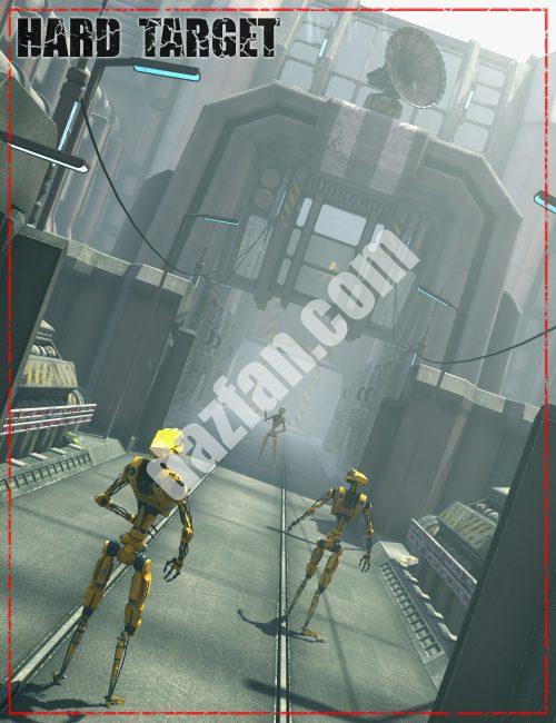 [daz场景] 硬目标-DAZ爱好者