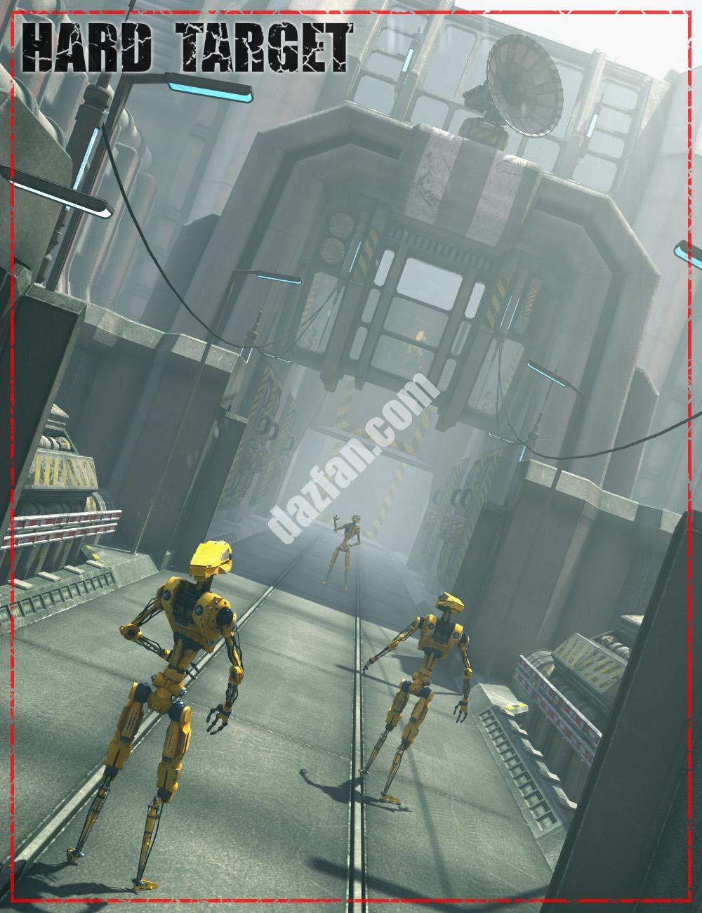 [daz场景] 硬目标-DAZ爱好者