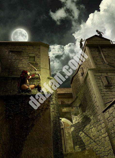 [daz场景] 小偷巷-DAZ爱好者