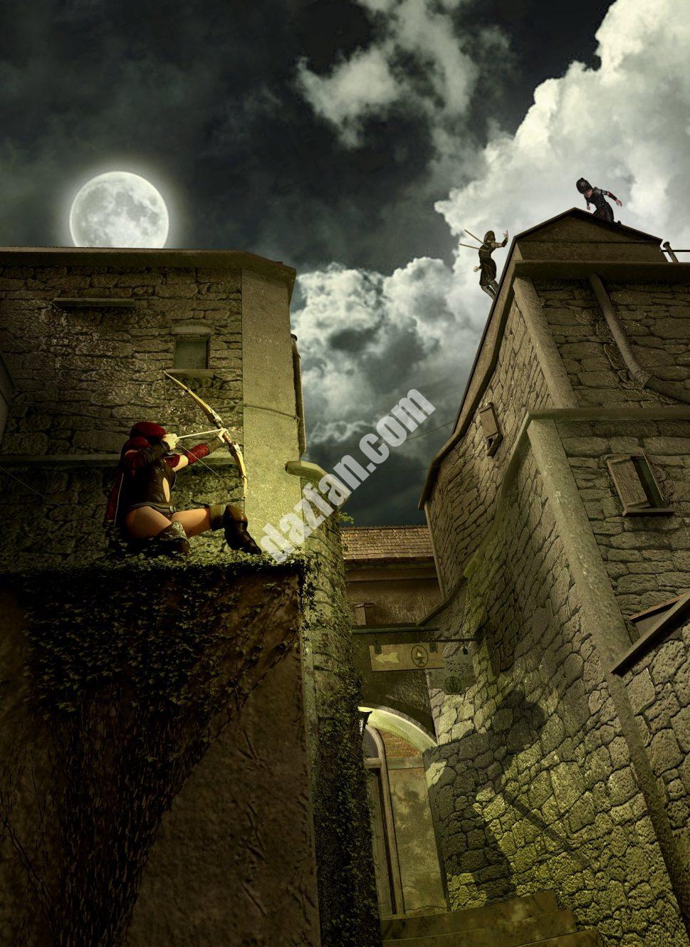 [daz场景] 小偷巷-DAZ爱好者